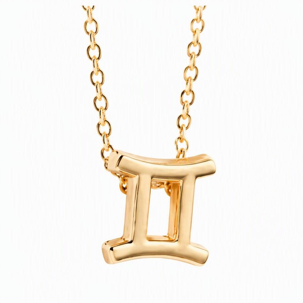 Gemini Zodiac Sign Necklace