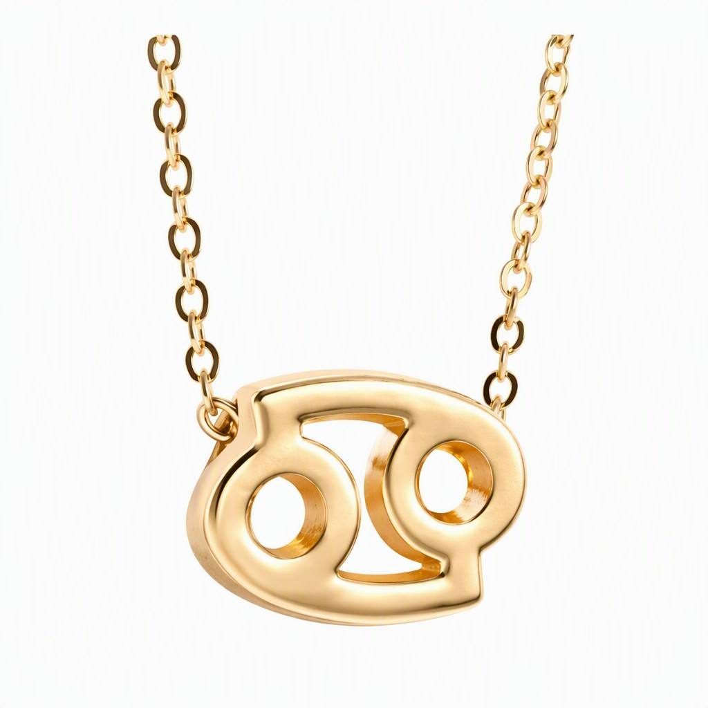Cancer Zodiac Sign Necklace
