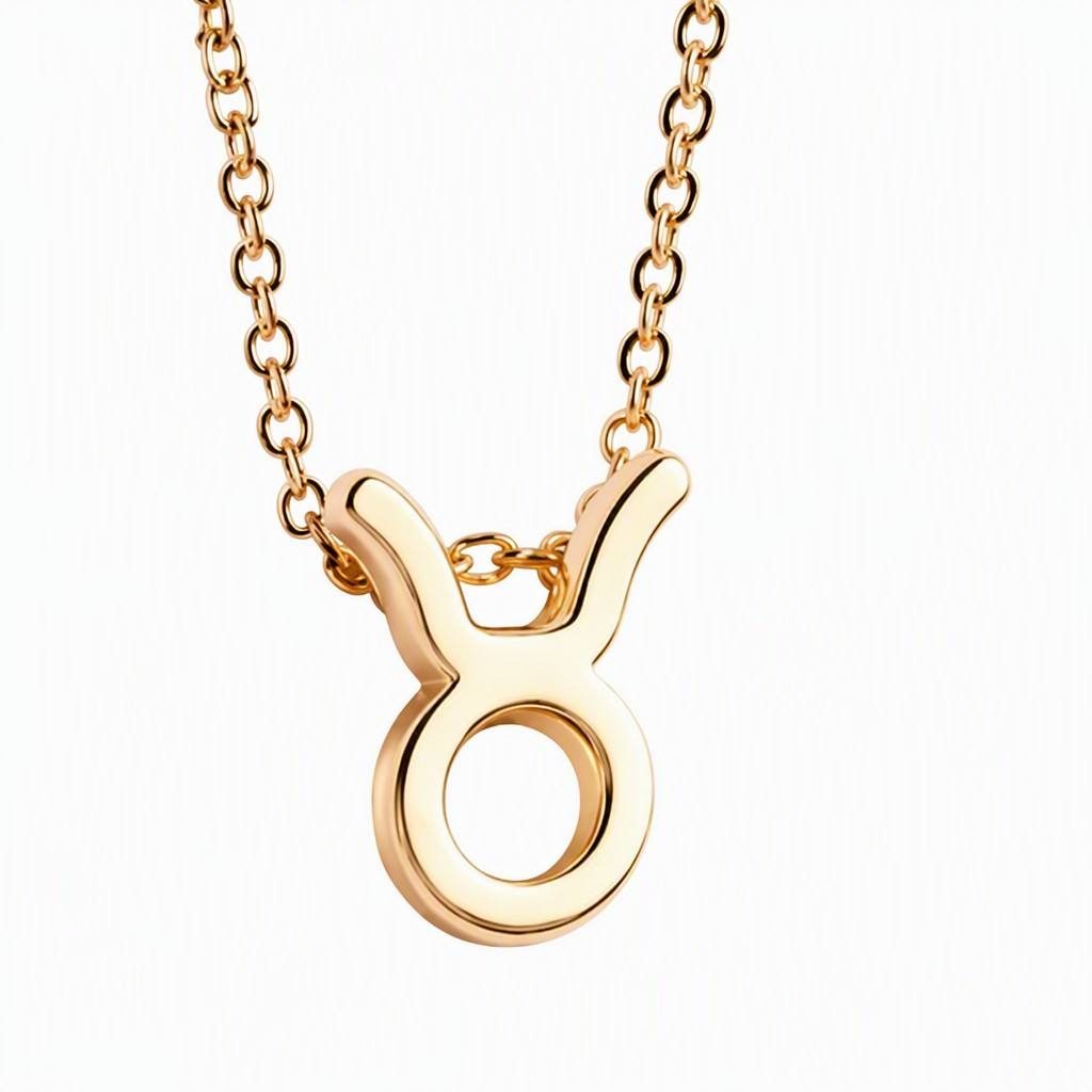 Taurus Zodiac Sign Necklace