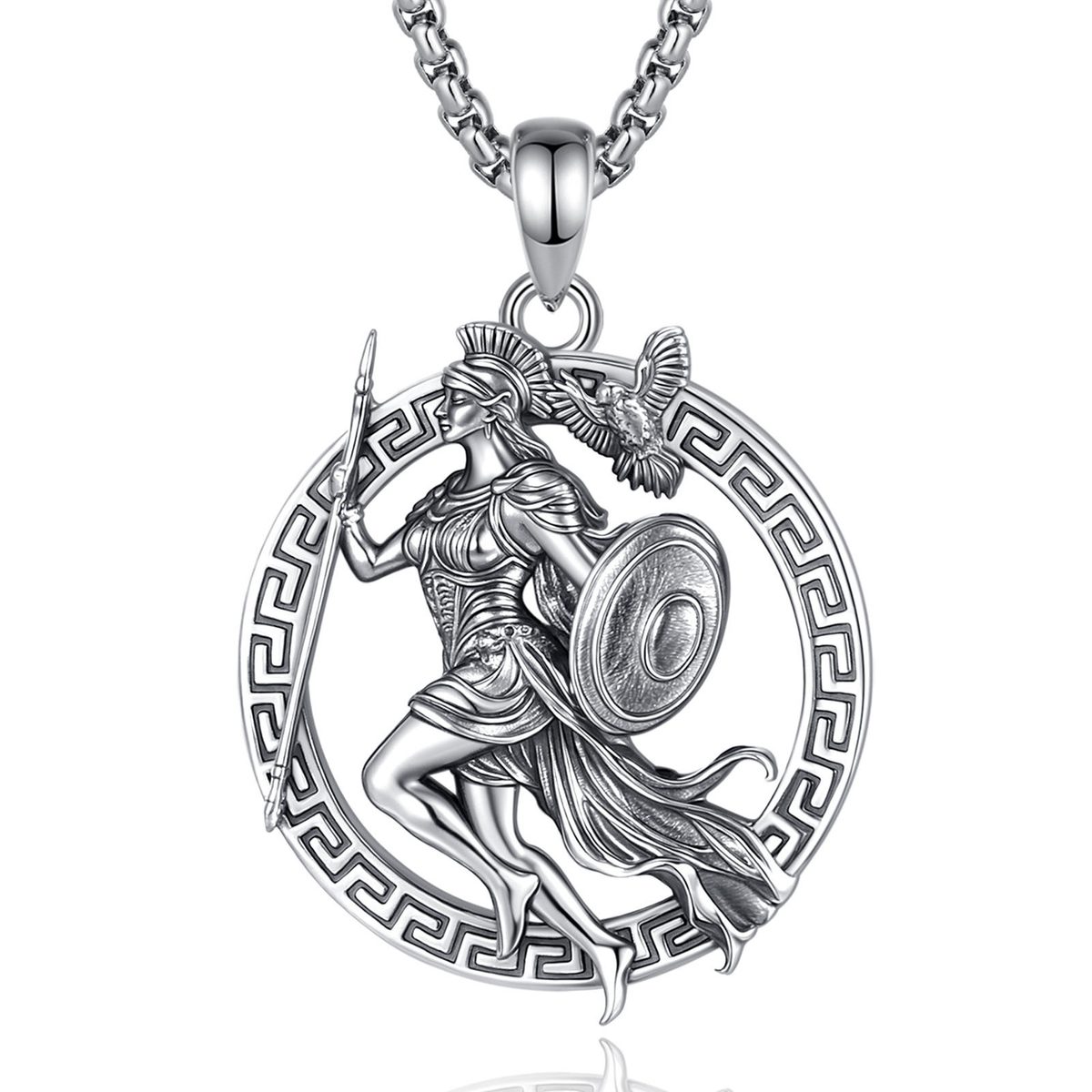 Aquarius Patron Goddess Athena Pendant