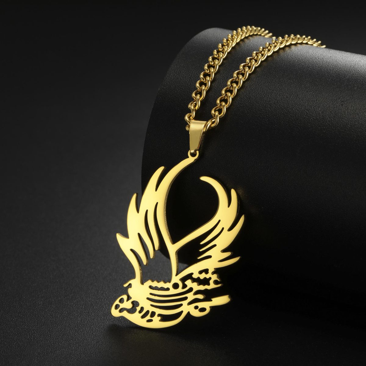Immortal Phoenix Rebirth Amulet Necklace — alternate