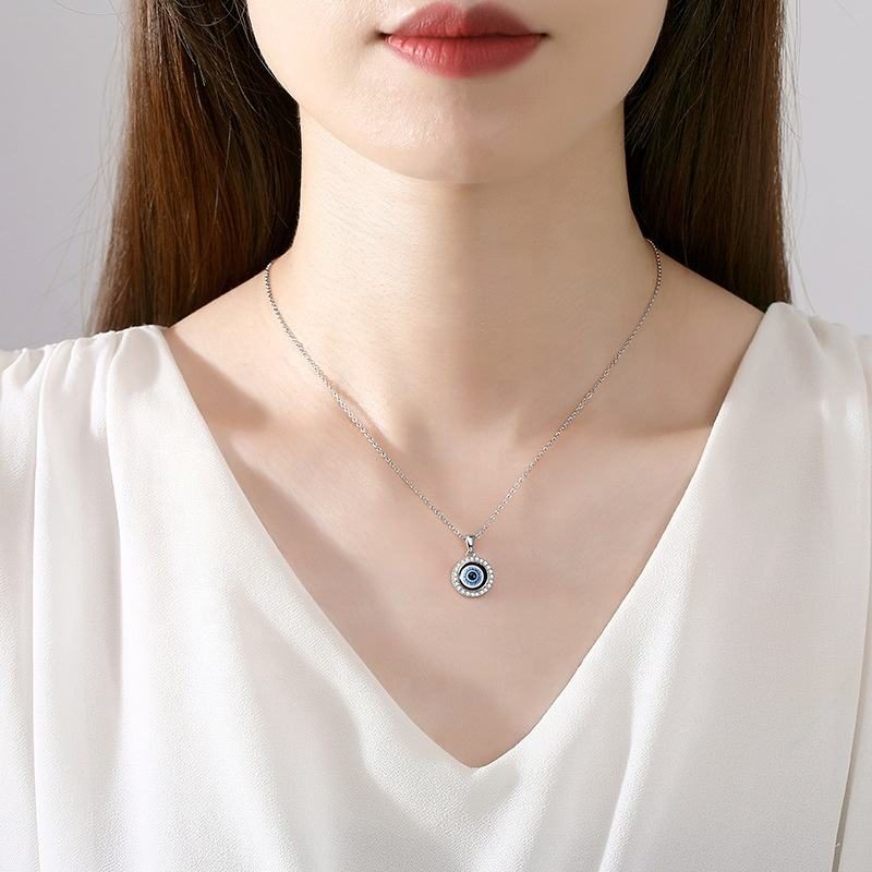 Evil Eye Pendant Necklace — alternate